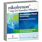 nikofrenon 7 mg/24 Stunden Pflaster - Nikotin-Pflaster zur Unterstützung...
