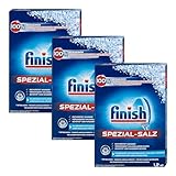 Finish Spezial Salz Calgonit 1,2kg (3er Pack) | Spülmaschinensalz zum...