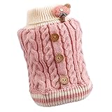 ibasenice Hundepullover Winter Warm Komfortabel Haustiercosplay Party...