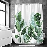 Loti Living Anti-Schimmel Duschvorhang 180x200 cm - Strelitzia Polyester -...