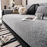 Yahbrra Sofabezug Weiche Chenille Sofa Überzug: für 1 2 3 4 Sitzer L Form...