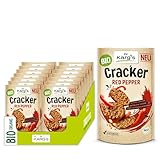 Dr. Karg’s glutenfreier Cracker Red Pepper in Bio Qualität – fruchtige...