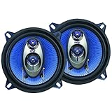 Pyle Auto Lautsprecher 13cm – 3-Wege Lautsprecher, Car Speaker Set 200W,...