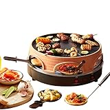 Emerio Pizzaofen, PIZZARETTE das Original, 3 in 1 Pizza-Raclette-Grill,...