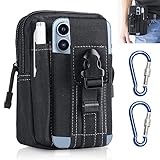 2 Pack Handy Gürteltasche 10L, Gürteltasche mit Karabiner, wasserdichte...