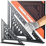 Zimmermannswinkel Set, Multifunktional Anschlagwinkel Metall Aluminium...