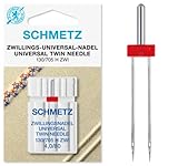 SCHMETZ Nähmaschinennadel Zwillings-Universal-Nadel 4,0/80 | 130/705 H ZWI...