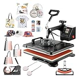 VEVOR Transferpresse Hitzepresse 38x30cm Textilpresse T-Shirt Heat Press...