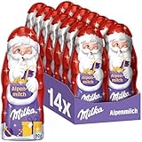 Milka Weihnachtsmann – Alpenmilch Schokolade – Schoko Hohlfigur zum...