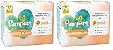 Pampers Harmonie Protect & Care Baby-Feuchttücher 8 Packungen 44 Tücher :...