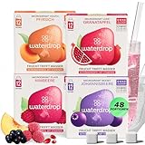 waterdrop® Microdrink Sommer Set – 48 Waterdrop Würfel in 4...