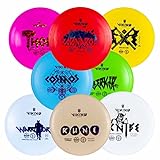 Viking Discs Ground Disc Golf Set - 8 Frisbee-Scheiben für Jede...