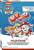 RUF x PAW Patrol Muffin Backmischung mit Erdbeer-Geschmack, für 12 Paw...