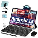 TECLAST P50Case 90Hz Tablet 11 Zoll Android 15 Tablets mit Tastatur, 12GB...