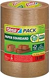 tesapack Papier Standard - Umweltschonendes Paketband aus Papier, 56 %...