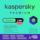 Kaspersky Premium Total Security 2025 | 3 Geräte | 1 Jahr +3 Monate Gratis...