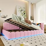 KecDuey 140 x 200cm Tagesbett, Schlafsofa, Bett mit Lattenrost, Polstebett...
