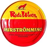 Surströmming Original HERING - Fisch aus Dose - Röda Ulven 300g Dose -...