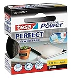 tesa extra Power Perfect Gewebeband - Gewebeverstärktes Ductape zum...