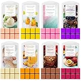 SCENTORINI Duftwachs,100% Sojawachs Wax Melts für Raumdüfte, 8 Pack x...