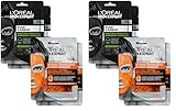 L'Oréal Men Expert Tuchmasken 4er Set für Männer, Feuchtigkeitsspendende...