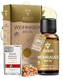 Heldengrün© BIO Weihrauchöl [100% NATURREIN] - Reines Weihrauch Öl -...