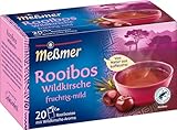 Meßmer Rooibos Wildkirsche Tee | aromatisiert | 20 Teebeutel | Vegan |...