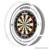 WINMAU Plasma Ice Dartboard Lichtpaket - Weißes 360-Grad-Licht mit...