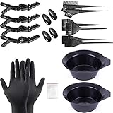 Haar Färben Färbung Set,20 Teile DIY Beauty Salon Tool Kit,Bürstenkamm,...