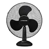 TROTEC Tischventilator TVE 18 – 50 Watt, oszillierend 90°, 3 Stufen, Ø...