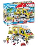 PLAYMOBIL | City Life | Rettungswagen | mit Licht und Soundeffekten |...