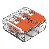 WAGO Verbindungsklemmen 221-413 | 3-polig, bis 4 mm², COMPACT...