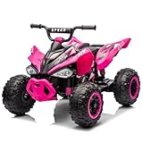 LALAHO Kinder Quad Elektro 12V Kinderquad, Kinderfahrzeug mit...