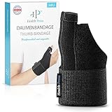 Health Press® Daumenbandage – Atmungsaktive Daumenschiene –...