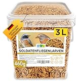 EWL Naturprodukte Soldatenfliegenlarven getrocknet 3 ltr. Premium...