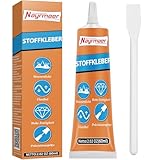 Nayrmaer Stoffkleber, 60ml Textilkleber, Waschmaschinenfest Stoff Kleber...