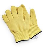 QEARSAFETY 1 Paar lange/kurze Handgelenk-Schutzhandschuhe aus Aramid-Garn,...