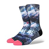 Stance Crew Palm Chevron-Socken (gro , schwarz), schwarz, Large