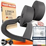 Kellago Lenkerband Rennrad schwarz [ MIT NEUEM 3M KLEBESTREIFEN ] inkl....