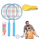 Badminton-Schläger-Set – Badminton-Set für den Außenbereich –...