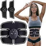 Retoo EMS Bauchmuskeltrainer Bauchtrainer, Elektrische Muskelstimulation,...