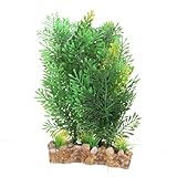 UPKOCH Aquarium Dekoration Künstliche Wasserpflanze Grün Realistisch...