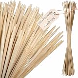 ORANGE DEAL 100 Pflanzstäbe, Bambusstäbe 90 cm x 6 mm Dm,...