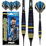 RED DRAGON Luke Humphries Weltmeister 20G Messing Softdart-Set mit Flights...