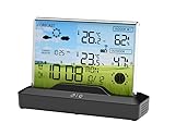 SOUCCESS FUNK-WETTERSTATION 'DELUXE NEO' - FARBIGE WETTERSTATION MIT...