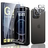 Guretok 2+2 für Panzerglas für iPhone 12 Pro mit Frame mit Kameraschutz...