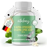 Vitabay R-Alpha Liponsäure 300mg - 120 vegane hochdosierte Kapseln -...