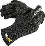 CRESSI Unisex-Adult Jutland Gloves XL/5 Neopren Tauchhandschuhe Schwarz 5mm...