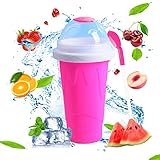 RPEIXYA Slush Becher Silikon Squeeze Cup Slush Eis Becher zum kneten...