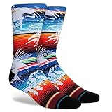 Stance - Crew Socks - Wade Collection (Palmenstreifen, Groß)